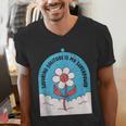 Cute Introvert Shy Teen Anti-Social Inner Strength Men's V-Neck T-Shirt