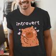 Cute Introvert Graphic Tee Men's V-Neck T-Shirt Cute Introvert Graphic Tee Men's V-Neck T-Shirt