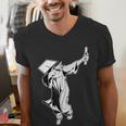 Dabbing Graduation Class Of 2025 Men Graduation Men's V-Neck T-Shirt