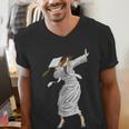 Dabbing Graduation Class Of 2025 Woman Graduation Men's V-Neck T-Shirt