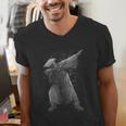 Dabbing Graduation Shirt GraduationShirt For Women Men Men's V-Neck T-Shirt