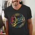 Dad 2024 Loading Men's V-Neck T-Shirt