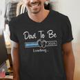 Dad To Be 2026 Promoted To Daddy Soon To Be New Dad Men's V-Neck T-Shirt