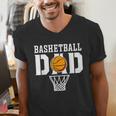 Dad Basketball Apparel Basketball Dad Men's V-Neck T-Shirt