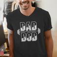 Dad BOD Gym Workout Small Men's V-Neck T-Shirt Dad BOD Gym Workout Small Men's V-Neck T-Shirt