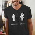 My Dad Is A DJ Disk Jockey DJ T-Shirt Men's V-Neck T-Shirt My Dad Is A DJ Disk Jockey DJ T-Shirt Men's V-Neck T-Shirt