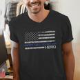 Dad Is A Hero Idea Son Daughter Of Police Men's V-Neck T-Shirt Dad Is A Hero Idea Son Daughter Of Police Men's V-Neck T-Shirt