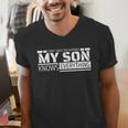 Dad Shirt From Son Men Fathers Day Dad Men's V-Neck T-Shirt Dad Shirt From Son Men Fathers Day Dad Men's V-Neck T-Shirt