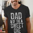 Dad Of The Sweet One Father's Day Daddy Men's V-Neck T-Shirt