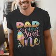 Dad Of The Sweet One Ice Cream 1St Birthday Party Men's V-Neck T-Shirt