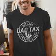 Dad Tax If I'm Buyin' I'm Tryin' Fathers Day Fast Food Men's V-Neck T-Shirt