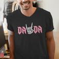 Dada Of The Bad Two The Bone Birthday 2 Years Old Birthday Men's V-Neck T-Shirt