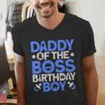 Daddy Of The Boss Birthday Party Outfit Like A Boss Daddy Men's V-Neck T-Shirt