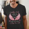 Daddy Girl I Used To Be His Angel Now He Is Mine Men's V-Neck T-Shirt