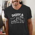 Daddy And Son Best Friends For Life Men Fathers Men's V-Neck T-Shirt Daddy And Son Best Friends For Life Men Fathers Men's V-Neck T-Shirt