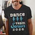 Dance Team Senior 2026 Senior Night Graduation Grad Men's V-Neck T-Shirt