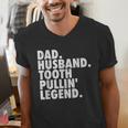Dentist Men Son Husband Dad Boss Men's V-Neck T-Shirt