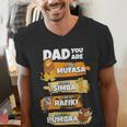 Disney The Lion King Dad You Are Word Stack Men's V-Neck T-Shirt