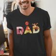 Disney Winnie The Pooh And Friends Dad Father's Day Birthday Men's V-Neck T-Shirt