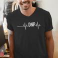 Doctor Of Nursing Practice Graduation DNP Heartbeat Men's V-Neck T-Shirt