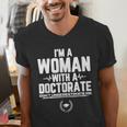 Doctorate Graduation For Doctorate Of Education Men's V-Neck T-Shirt