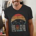 Dog Lover Dog Humor Dog Mom Dog Dad Men's V-Neck T-Shirt