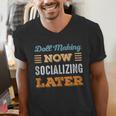Doll Making Now Minimal Socializing Introvert Vintage Men's V-Neck T-Shirt Doll Making Now Minimal Socializing Introvert Vintage Men's V-Neck T-Shirt