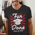 Im Done Graduating Class Of 2019 School GraduationShirt Men's V-Neck T-Shirt
