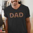 Donut Dad Donut Lover Father's Day For Dad Men's V-Neck T-Shirt Donut Dad Donut Lover Father's Day For Dad Men's V-Neck T-Shirt