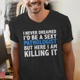 Never Dreamed I'd Be a Sexy Pathologist Pathology Graduation Men's V-Neck T-Shirt