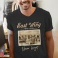 East Wing Never Forget American Vintage Nostalgia Men's V-Neck T-Shirt