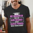 EdD Doctor Of Education Daughter Power Doctorate Graduation Men's V-Neck T-Shirt