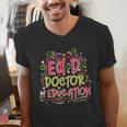 EdD Doctor Of Education For Doctor Of Education Graduation Men's V-Neck T-Shirt