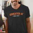 Educated AF 2018 Graduation Men's V-Neck T-Shirt