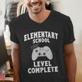 Elementary School Graduation Gamer Graduate Men's V-Neck T-Shirt