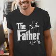 The Father New Daddy Expecting Baby T-Shirt Men's V-Neck T-Shirt