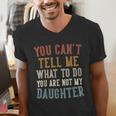 Father's Day Dad From Daughter Daddy Men's V-Neck T-Shirt