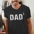 Father's Day Shirt Dad To The First Power Shirt Men's V-Neck T-Shirt Father's Day Shirt Dad To The First Power Shirt Men's V-Neck T-Shirt