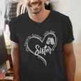 My Favorite Airman Calls Me Sister USAF Graduation Sister Men's V-Neck T-Shirt