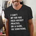 Field Hockey Mom And Dad Practice Game Men's V-Neck T-Shirt