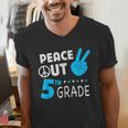 Fifth Grade Graduation Peace Out 5th Grade Boys Men's V-Neck T-Shirt