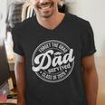 Forget The Grad Dad Survived Class Of 2026 Senior Graduation Men's V-Neck T-Shirt