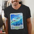 Frutiger Aero Skeuomorphism User Interface Nostalgia Men's V-Neck T-Shirt