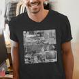 Frutiger Aero Y2K Old School Retro Vibes Men's V-Neck T-Shirt