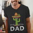 Fun Hilarious Dad Joke Saying Dad Humor Men's V-Neck T-Shirt