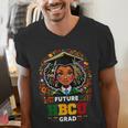 Future HBCU Grad Graduation Students Girl Kids Men's V-Neck T-Shirt