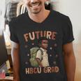 Future HBCU Grad History Month Graduation Boys Kids Men's V-Neck T-Shirt