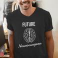 Future Neurosurgeon Graduation Neurosurgeon Men's V-Neck T-Shirt