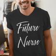 Future Nurse Shirt Cute Graduation Grad Men's V-Neck T-Shirt