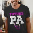 Future PA Physician Assistant Graduation Men's V-Neck T-Shirt